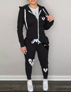 Womens 2pc tracksuit