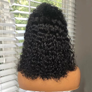 12” transparent lace style (curly)