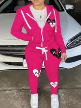 Load image into Gallery viewer, Womens 2pc tracksuit
