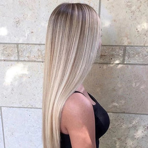 20” ash blonde lacefront