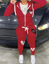 Load image into Gallery viewer, Womens 2pc tracksuit
