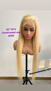 22” 13*4 613 Lacefrontal wig