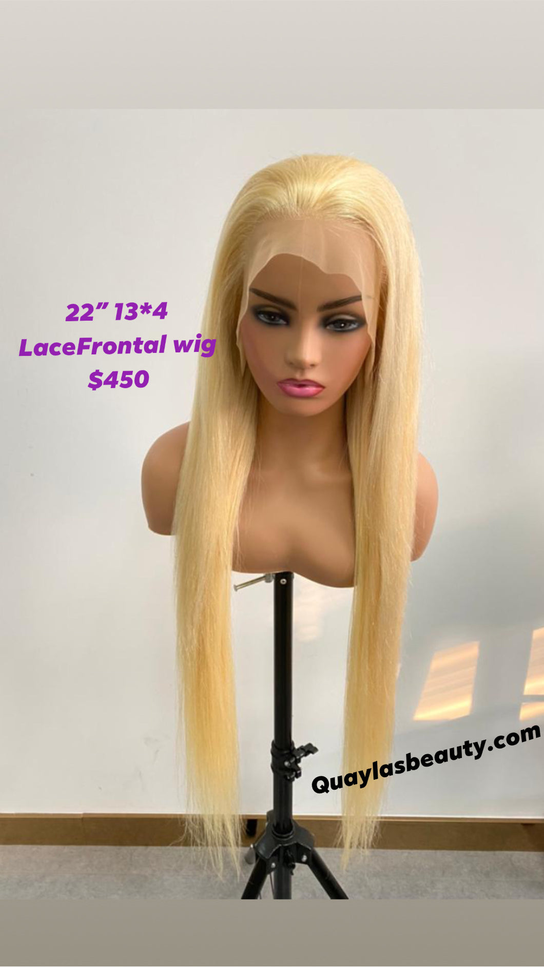 22” 13*4 613 Lacefrontal wig