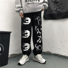 Load image into Gallery viewer, NiceMix Elastic Waistband Loose Harem Embroidery Tie Dye Contrast Jogger Pant Women Man Streetwear Korean Harajuku Punk Hip Hop
