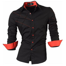 Load image into Gallery viewer, jeansian Spring Autumn Features Shirts Men Casual Jeans Shirt New Arrival Long Sleeve Casual Slim Fit Male Shirts Z034
